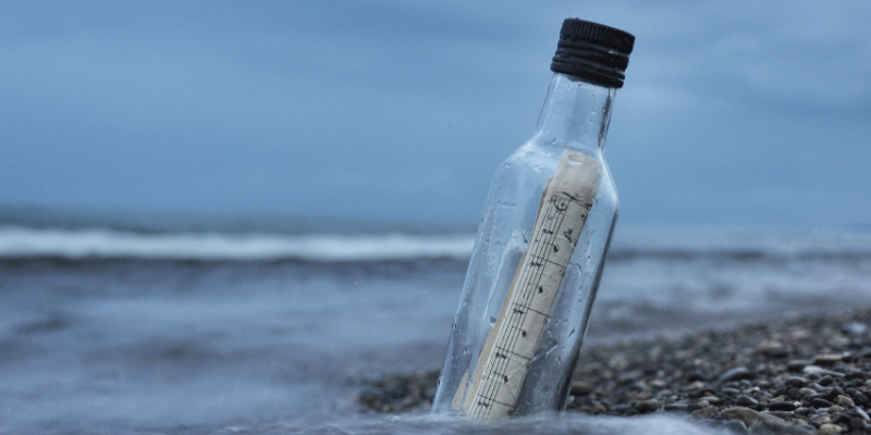 message in a bottle